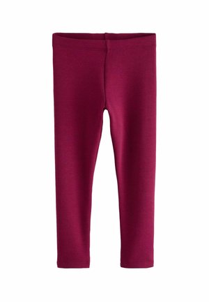 LINED - Legingi — bikses - berry red