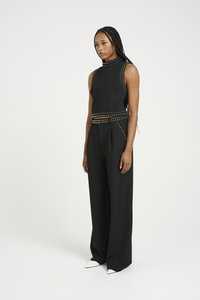 Gestuz PHOEBE - Kalhoty - black