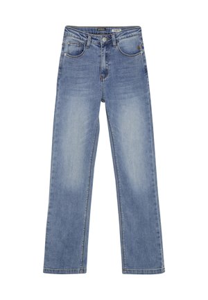 WIDE - Jeans Straight Leg - medium denim