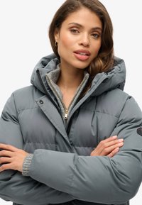 Superdry & Co PUFFER  - Vinterfrakke - ebony
