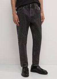 Calliope CROPPED  - Jeans Tapered Fit - nero