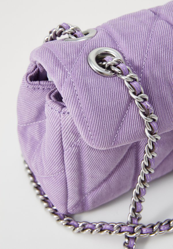 QUILTED COLORED SHOULDER BAG  - Cross body bag - iris4