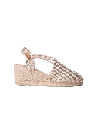 TANIA ZR - Keilsandalette - beige