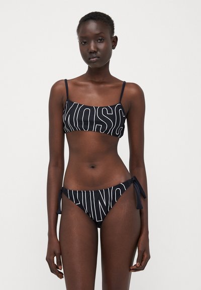 MOSCHINO SWIM FASCIA - Bikinio viršutinė dalis - nero