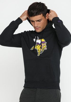 MINNESOTA VIKINGS HOODIE - Kapuzenpullover - black