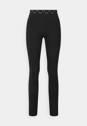 MONOGRAM LOGO - Leggings - Trousers - black