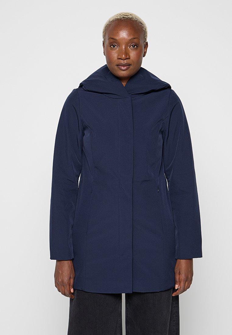Vero Moda Halflange jas donkerblauw