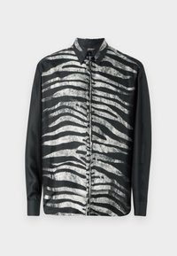 ZEBRA REGULAR FIT SHIRT - Pluus - black/white