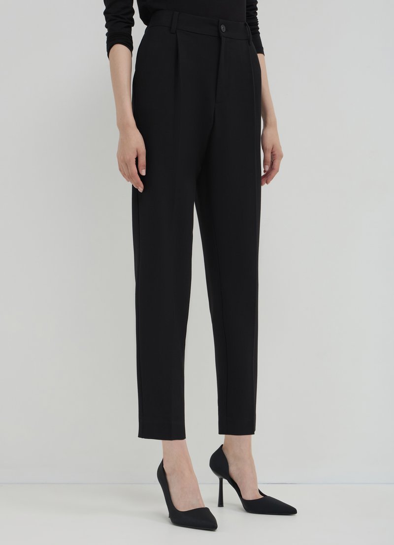 Calliope TINTA UNITA  - Pantalon classique - nero