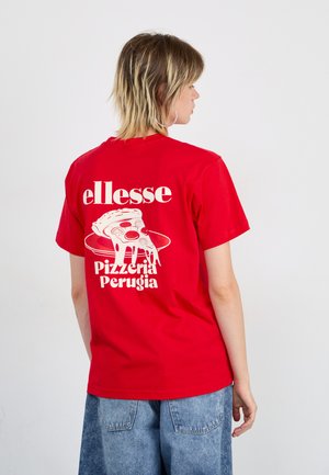 SOVERATO TEE - T-Shirt print - red