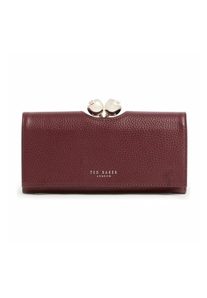 Ted Baker ROOSALI GELDBÖRSE LEDER 19.5 CM - Geldbörse - wine
