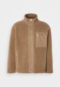 BLOCK - Fleecejakke - caramel beige