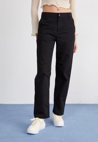 Carhartt WIP - PIERCE PANT STRAIGHT - Hlače - black Minijatura 1