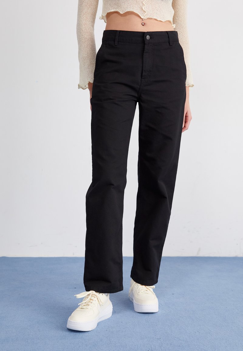 Carhartt WIP PIERCE PANT STRAIGHT - Bukser - black/sort - Zalando.dk