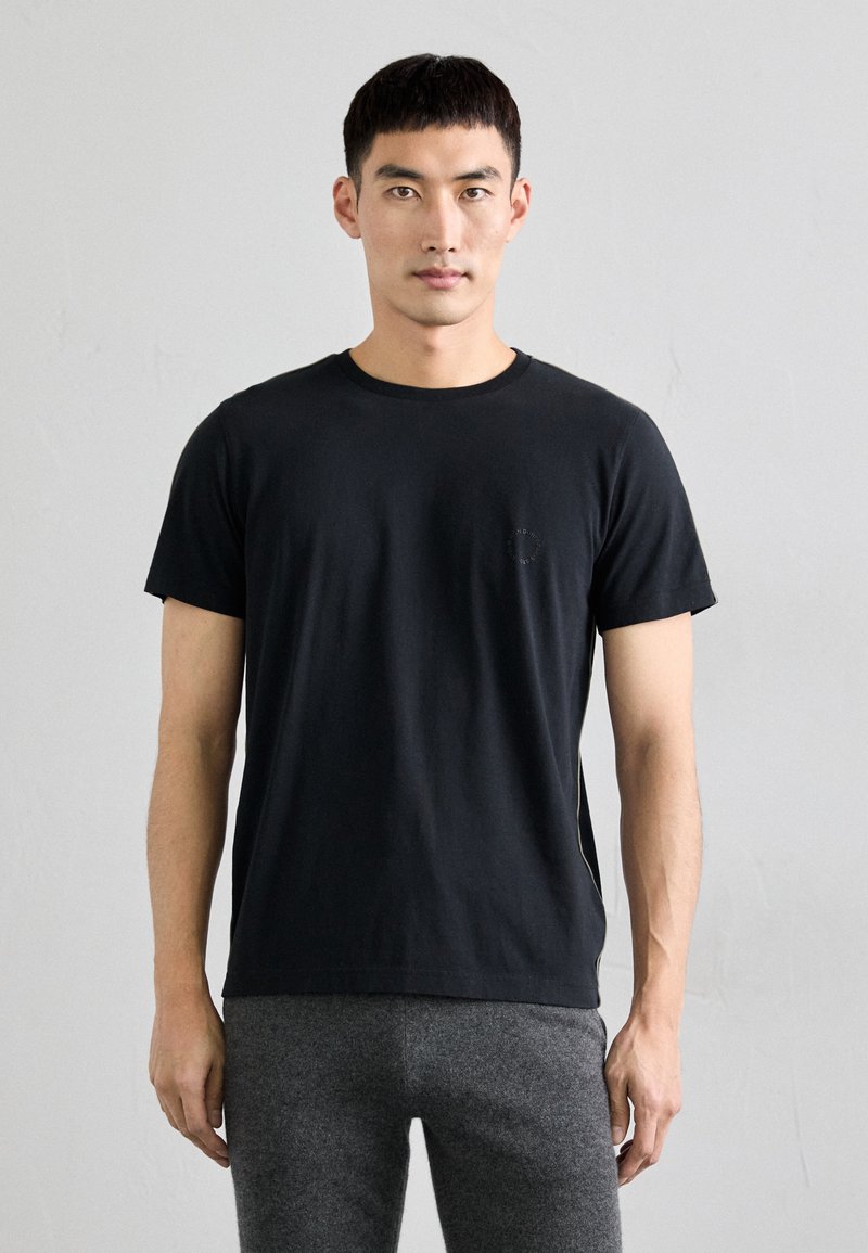 Ron Dorff PIPING - Basic T-shirt - black