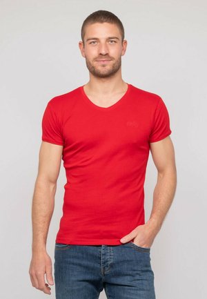 T-shirt basique - rouge
