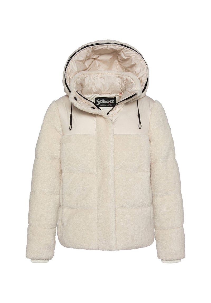 Schott Winterjas crème