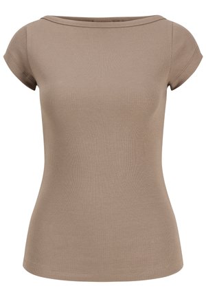 JJXX, JXFIFI BOATNECK - Camiseta básica - brown lentil
