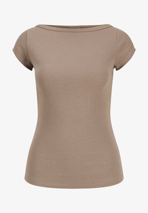 JJXX, JXFIFI BOATNECK - Camiseta básica - brown lentil