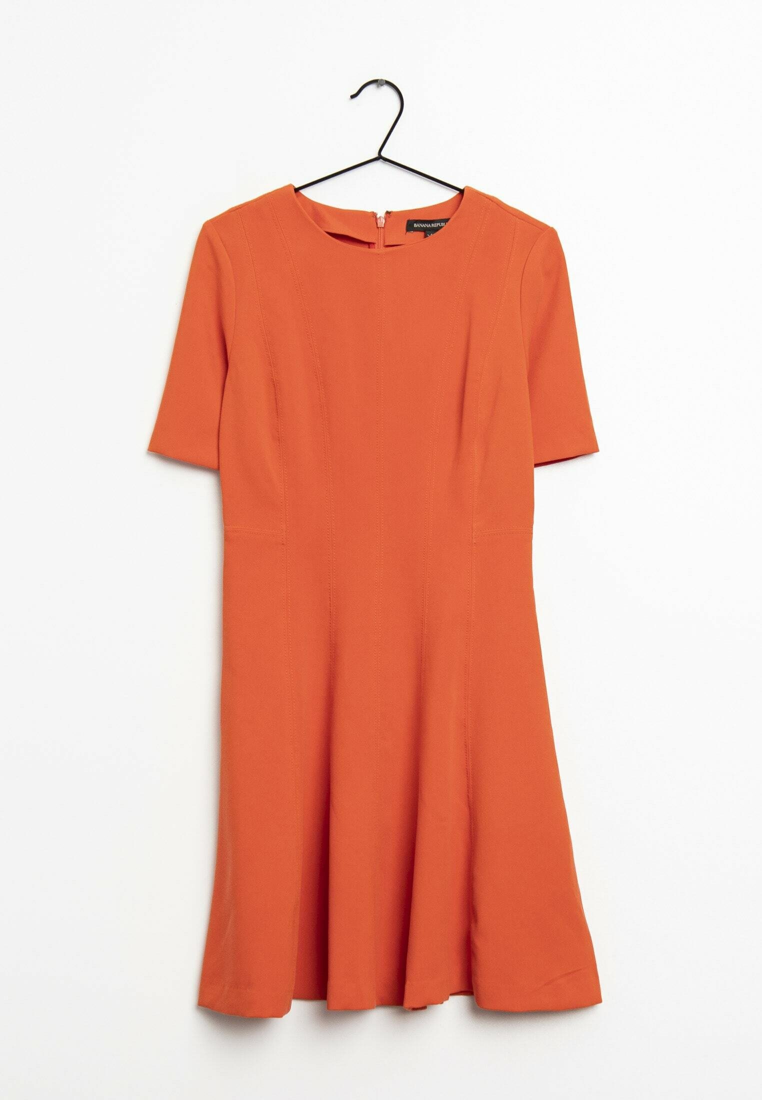 banana republic orange dress