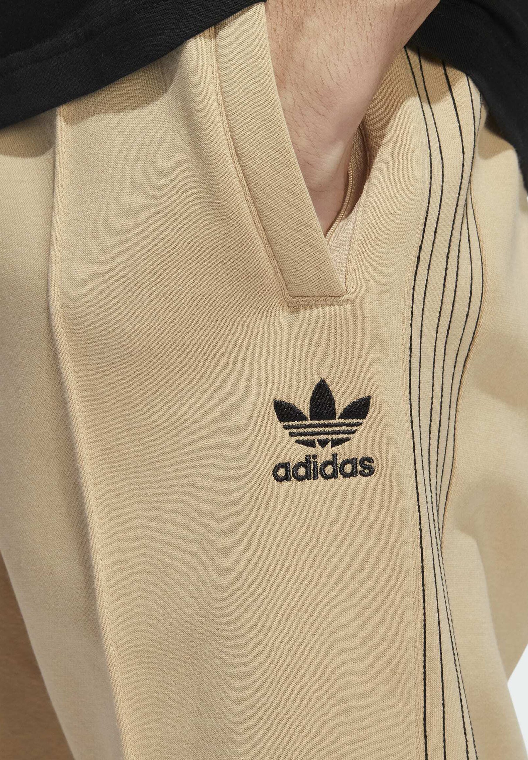 adidas tracksuit beige