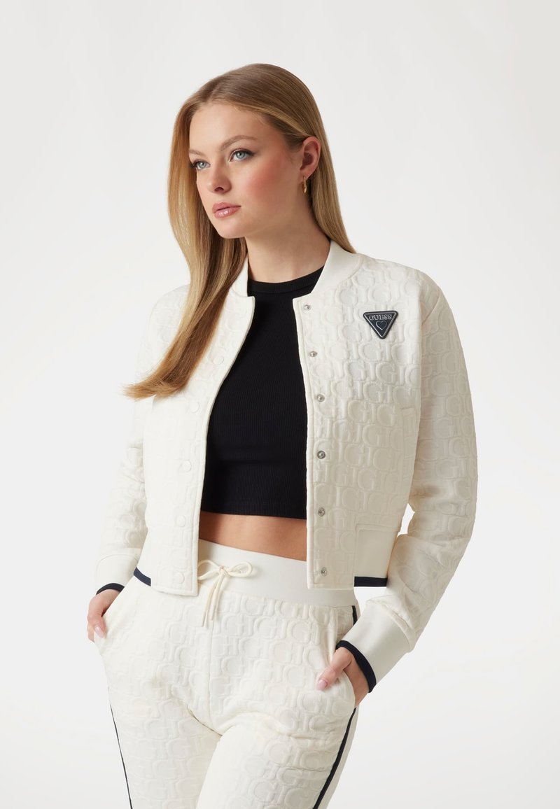 Guess Sweatjacke - creme