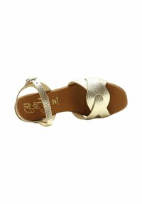 Oh! My Sandals CHAMPÁN - Sandalias con plataforma - dorado