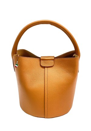 DrachenLeder, DAMEN LEDER UMHÄNGETASCHE BRAUN, TAN - Handtas - braun tan