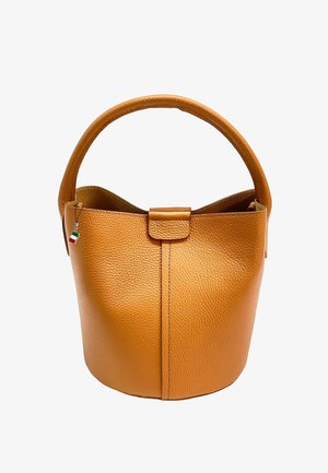 DrachenLeder, DAMEN LEDER UMHÄNGETASCHE BRAUN, TAN - Handtas - braun tan
