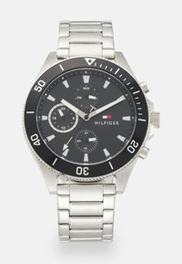 Tommy Hilfiger - LARSON - Watch - silver-coloured/black Thumbnail Image 1