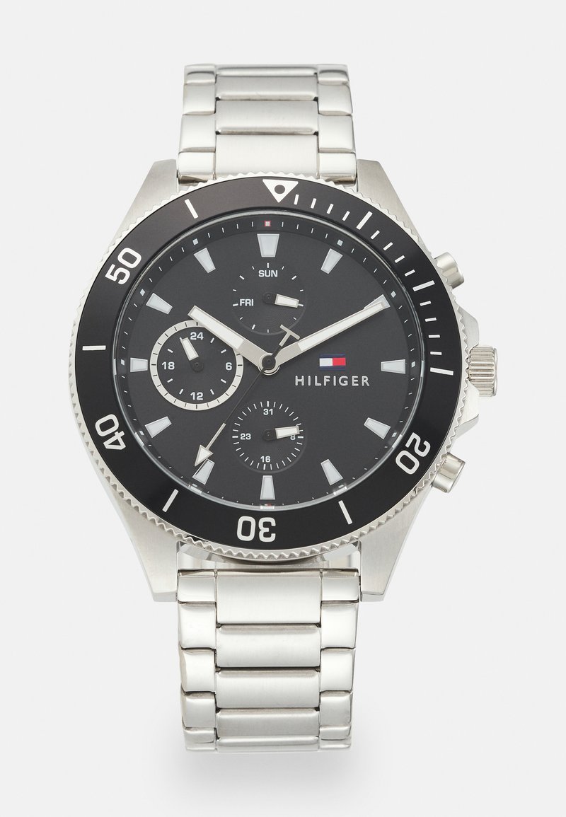 Tommy Hilfiger - LARSON - Watch - silver-coloured/black, Enlarge