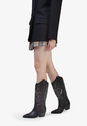 Miriade STIVALI ELVIS - Cowboy/Biker boots - nero