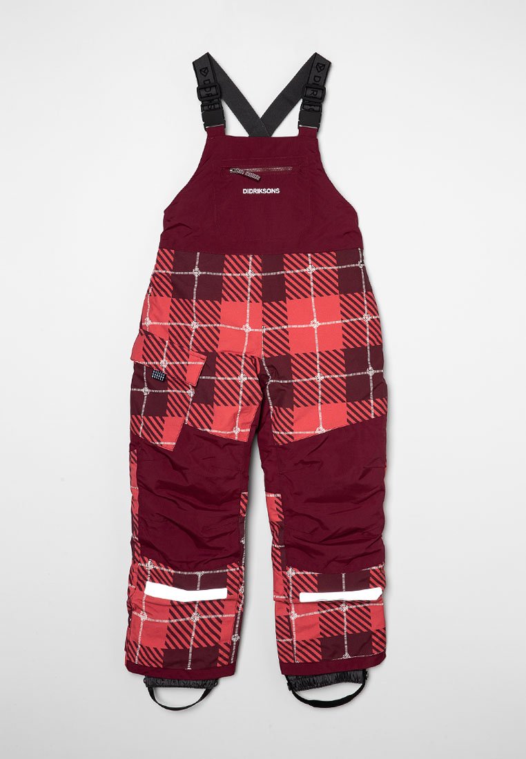 Didriksons Schneehose dunkelrot