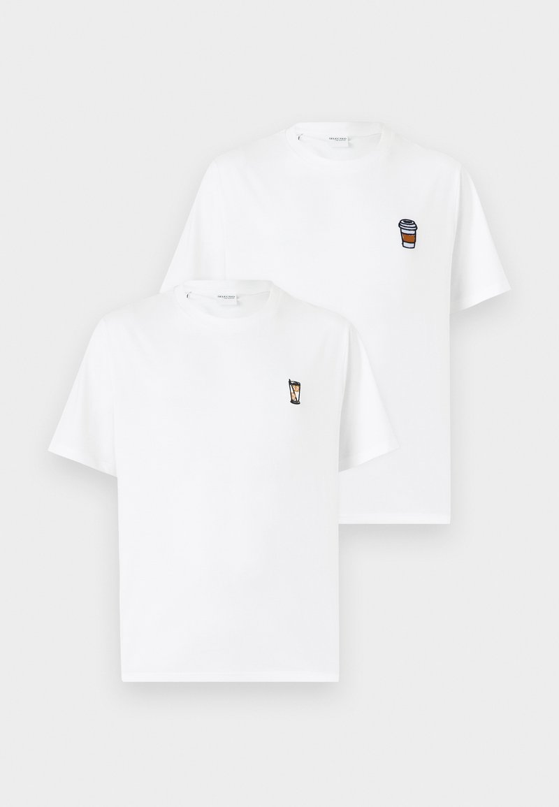 Selected Homme T-shirt basic wit