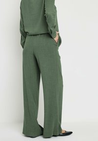Long Tall Sally FEEL WIDE LEG - Pantaloni - khaki