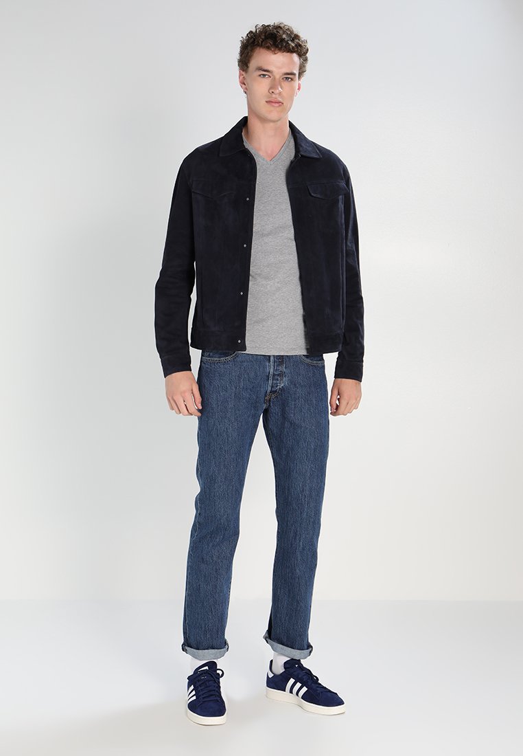 Levi's® 501 ORIGINAL FIT - Straight leg jeans - 502/Blauw denim/bluedenim -  Zalando.nl