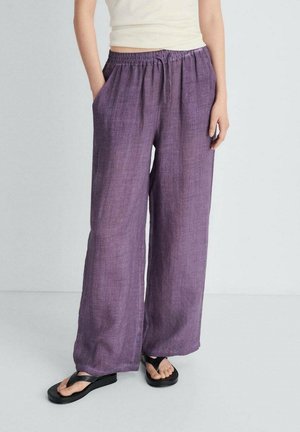 Mango RAMSES - Nohavice - plum