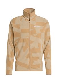 MT AOP  - Fleecejakke - cardboard   blanch cargo
