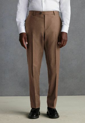SIGNATURE ZIGNONE - REGULAR FIT - Trousers - neutral