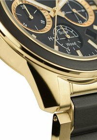 Jacques Lemans LITHIUM-IONEN AKKU - Kronografklockor - schwarz- und goldfarben