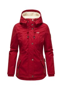 Unselected, dark red