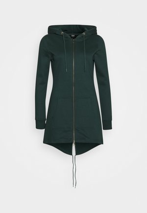 PARKA - Sweater met rits - bottlegreen