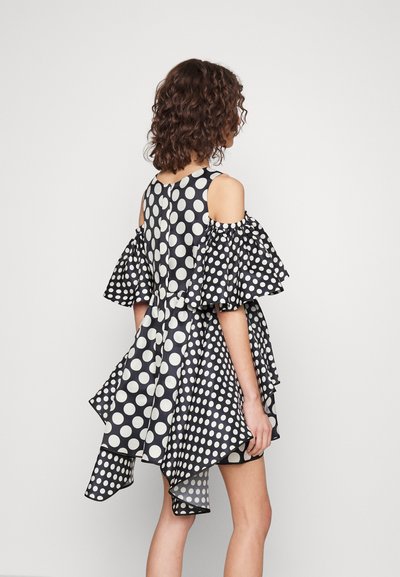 Dice Kayek DRESS - Cocktail φόρεμα / Φόρεμα για πάρτι - big white dots