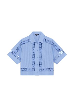 Caroll, CAROLL CAROLL FRENCH BRAND FASHION ELEGANT MODERN HEMD CHANTILLY - Chemisier - bleu ciel