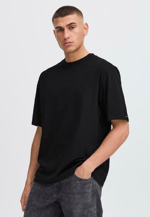 Solid JULIAN - Basic T-shirt - true black