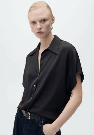 Hemdbluse - black