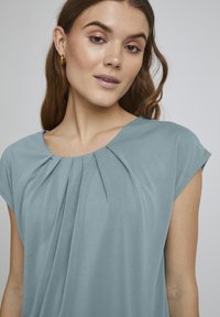 b.young BYPERL - Bluse - smoke blue