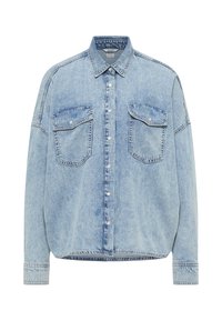 RUBY OVERSIZED - Nööpidega pluus - denim blue