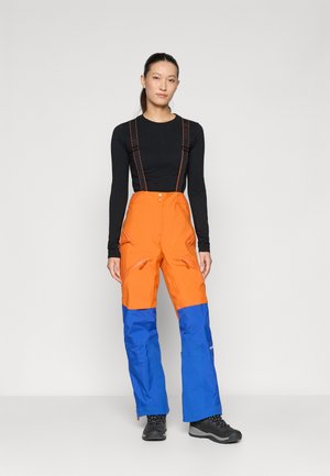 EIGER NORDWAND PANTS WOMEN - Slēpošanas bikses - orange/blue