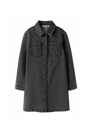 Džinsa auduma kleita - medium grey denim